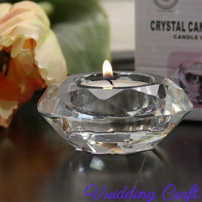 Blank Crystal Diamond Candle Stick for Take away Gifts